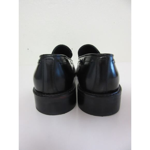 CABANI Black Patent Leather 41 (US 8) Tassels Slip On Men\'s Dress Loafers main image 6